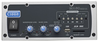 MA60 MEDIA - 60 watts, Single-Zone Mixer Amp