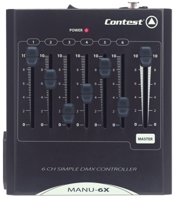DMX Controller 6 channels + master EOL