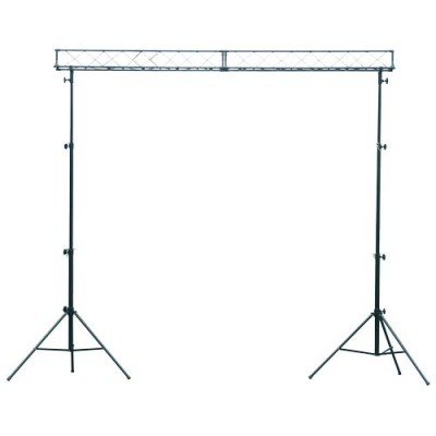 Lighting structure with steel trusses - W : 3 m - H : 3.20 m
