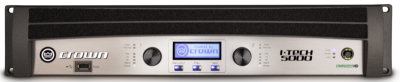 Crown I-Tech 5000HD - 2x 2.500 Watt into 4 Ohm, 1x 5.000 Watt (Mono Bridge) into 8 Ohm