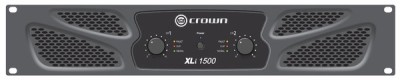 Crown XLI1500 -  no 2 Ohm support, 2 x 450W/4 ohm - 2 x 330W/8 ohm