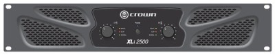 Crown XLI2500 -  NO 2 Ohm support, 2 x 750W/4 ohm - 2 x 500W/8 ohm