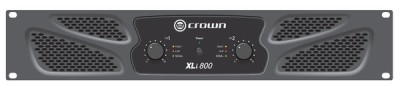 Crown XLI800 - NO 2 Ohm support, 2 x 300W/4 ohm - 2 x 200W/8 ohm