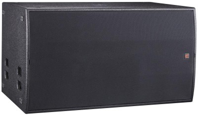 Compact Vented Subwoofer, 2000W RMS, 4 ohms, 2x18" LF with 4" voice coil