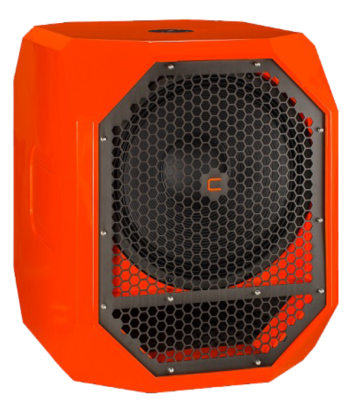 Subwoofer, 1500W, 8 ohms, 18" with 4" voice coil (updated power and impedance)