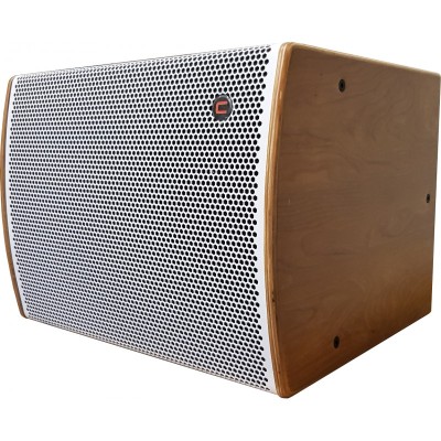 Vented Installation Sub, 500W, 6 Ohms, 13.5" Driver. Natural Wood Cabinet Color