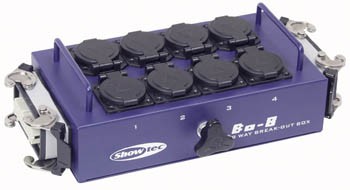 BO8S2 Breakoutbox 8Sch-2x16P 2 x 16 pin Ilme Multiconnector