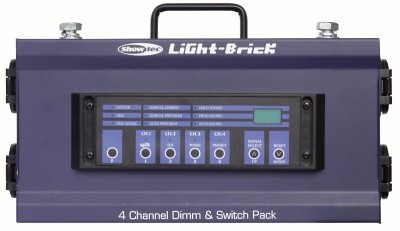 Lightbrick 4Ch Dimmingpack DMX Output 4x5A