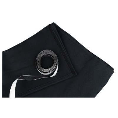 Skirt for Stage elements 6mtr wide, 0,6mtr high Black 320gr