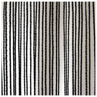 String Curtain 4(h)x3(w)m Black, incl velcro