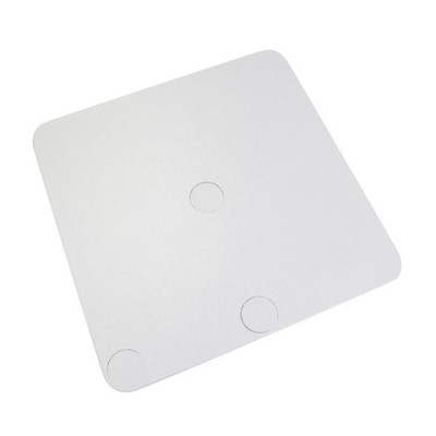 Baseplate - 350(l) x 300(w)mm 4Kg - White (powder coated)