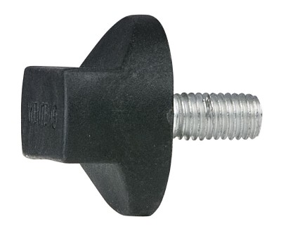 Rotary knob M10x20 (reducer) - black
