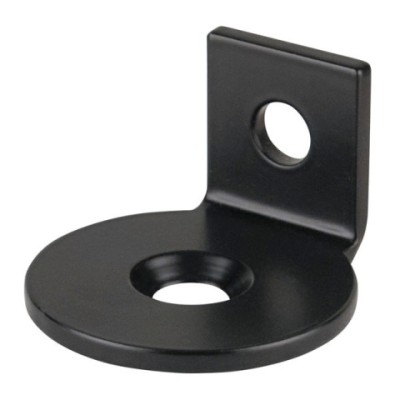 Angled bracket for 4-way con. Black