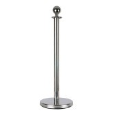 Round Top Cord Pole Silver