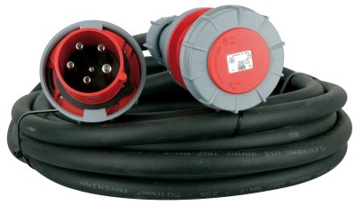 Ext, Cable CEE63A/5P/415V 10m 5x10mmì