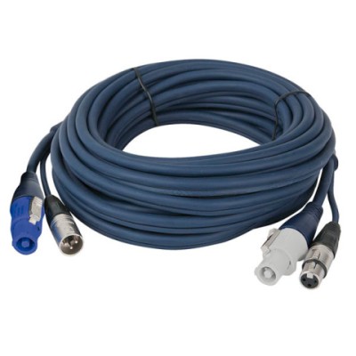 DAP FP17 Hybrid Cable - powerCON & 3-pin XLR - Audio / Power 10 m (10 m)