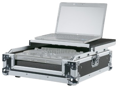 SHOWGEAR Universal Case 2-Ch DJ Control With foam and felt lining - with hook and loop (With foam and felt lining - with hook and loop)