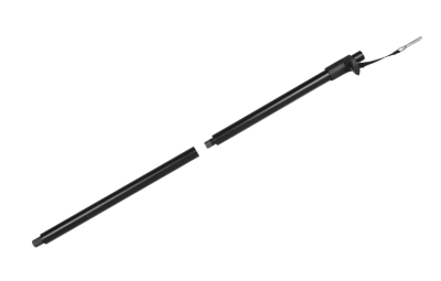 Telescopic Speaker pole (25mm) with threaded M20. Adjustable height. Disassembla