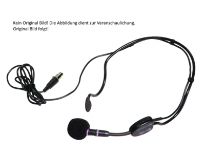 Skin coloured haedset microphone for bodyback transmitter BT-BHM
