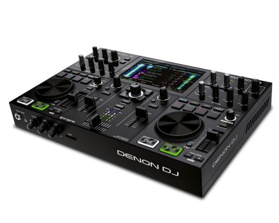 Denon PRIME GO - 2-Deck Rechargeable Smart DJ Console with 7-inch Touchscreen