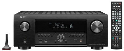 Denon HiFi AVC-X4700H - 9.2-kanaals 8K AV-versterker met 3D-audio, HEOS Built-in, Black