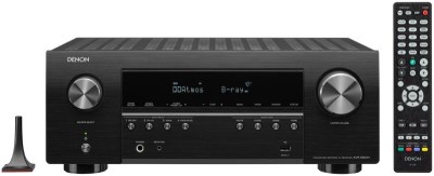 Denon HiFi AVR-S960H 7.2-kanaals 8K AV-receiver met 3D-audio en HEOS Built-In Black