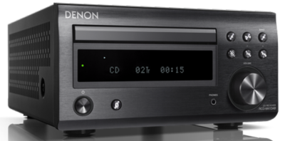 Denon HiFi RCD-M41 DAB Micro HiFi-CD-receiver met Bluetooth en FM/DAB/DAB+ tuner Black
