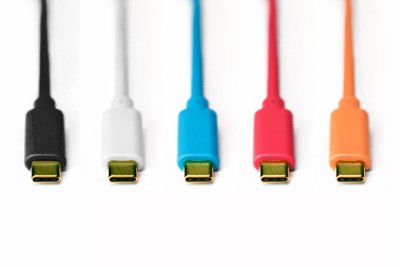 Dj Tech Tool Chroma Cable straight USB-C to USB-B 1.5M Neon Orange