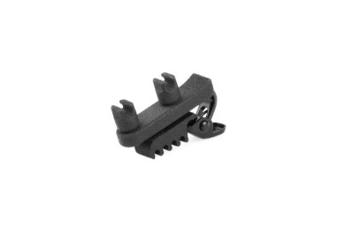 2-way Double Clip for 4060 Miniature series, Black