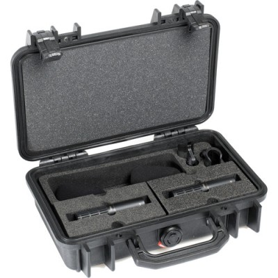 d:dicate 2011C Stereo Pair with Clips and Windscreens in Peli Case