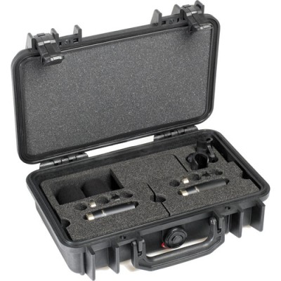 d:dicate 4006C Stereo Pair with Clips and Windscreens in Peli Case