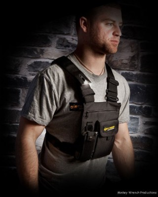 Radio Chest Harness with built in LED device  - N/A