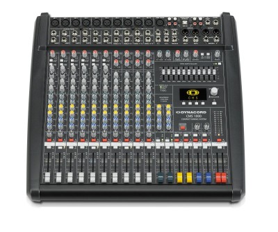 6 Mic/Line + 4 Mic/Stereo Line Channels,6 x AUX, Dual 24 bit Stereo Effects, USB