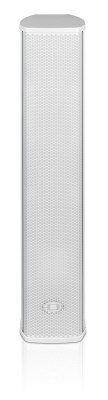 4 x 6" / 1" full-range cabinet; aluminum housing; 4?; white 2,400W/600W (peak/RM
