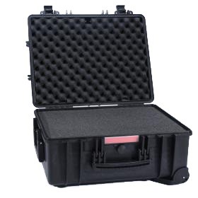 IP Case with Picking Foam Inner Dim.: 480x370x195 mm - With Wheels/ Trolley