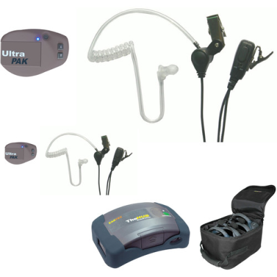 1-HUB, 2- UltraPAK & 2- SST Headsets w/ Batteries, Charger, Soft Sided Case