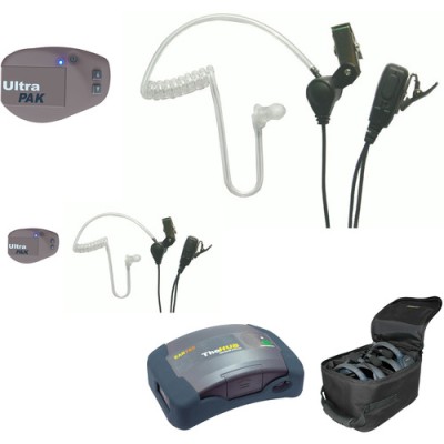 1-HUB, 3- UltraPAK & 3- SST Headsets w/ Batteries, Charger, Soft Sided Case