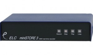 DMS3/5 miniSTORE3 DMX Show recorder/player, XLR 5-pins