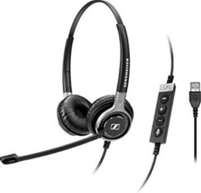 SC 260 USB MS II - Wired binaural headset with USB connectivity and in-line call