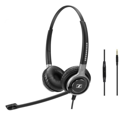 SC 665 - Wired binaural UC headset with 3.5 mm jack connectivity