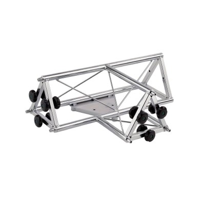 triangular truss, 4 ways ?T?-style, male, steel, galvanized