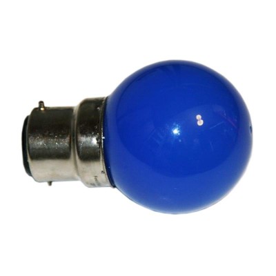 B22 - Lampe B22 LED SMD Bleu - ? 45-47mm 230V - Bleu