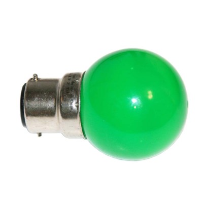 B22 - Lampe B22 LED SMD Vert - ? 45-47mm 230V - Vert
