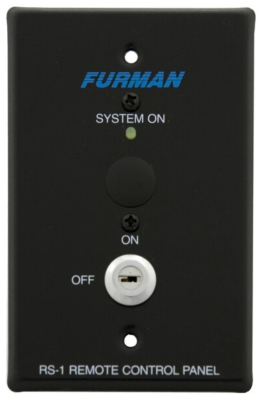 FURMAN System Control Panel, Maintained Key Switch, Limit On