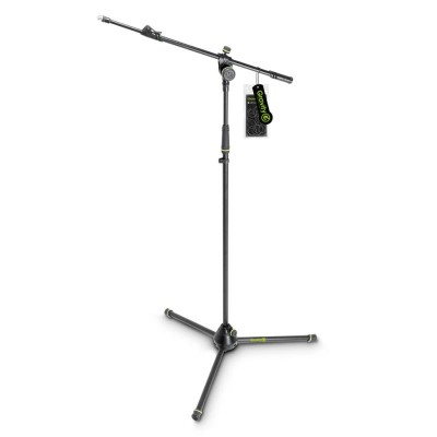 Gravity ms4322b - Microphone Stand with Tripod Base and 2-Point Telescoping Boom