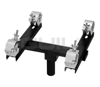 ADJUSTABLE TRUSS ADAPTOR WITH ALUM, COUPLERS & A Ø 35 mm SPIGOT, FOR TRUSSES OF