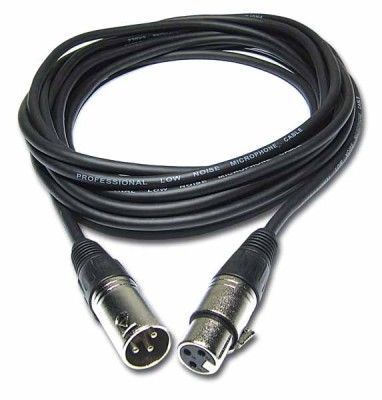 CM/XFXM-0.6 - XLR female / XLR male microphone cable - 0,6 m
