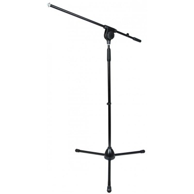 MS-26PRO - PRO Mic stand with tripod, H=102-158cm, boom=64cm