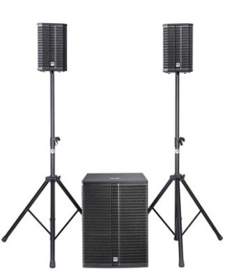 HK Audio LUCAS-2K18 - Active 2,1 stereo PA system - 2000W peak power