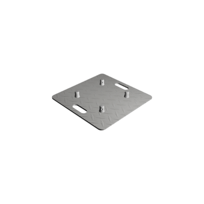 Baseplate 500mm checker plate 500 x 500 x 5/6,5 mm HOFKON 290-4